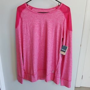 NWT pink Reebok jersey pullover